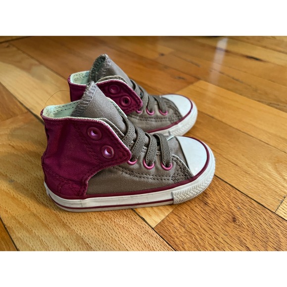 Converse Other - Converse‎ Girls Chuck Taylor All Star Easy HI For Baby Size 5